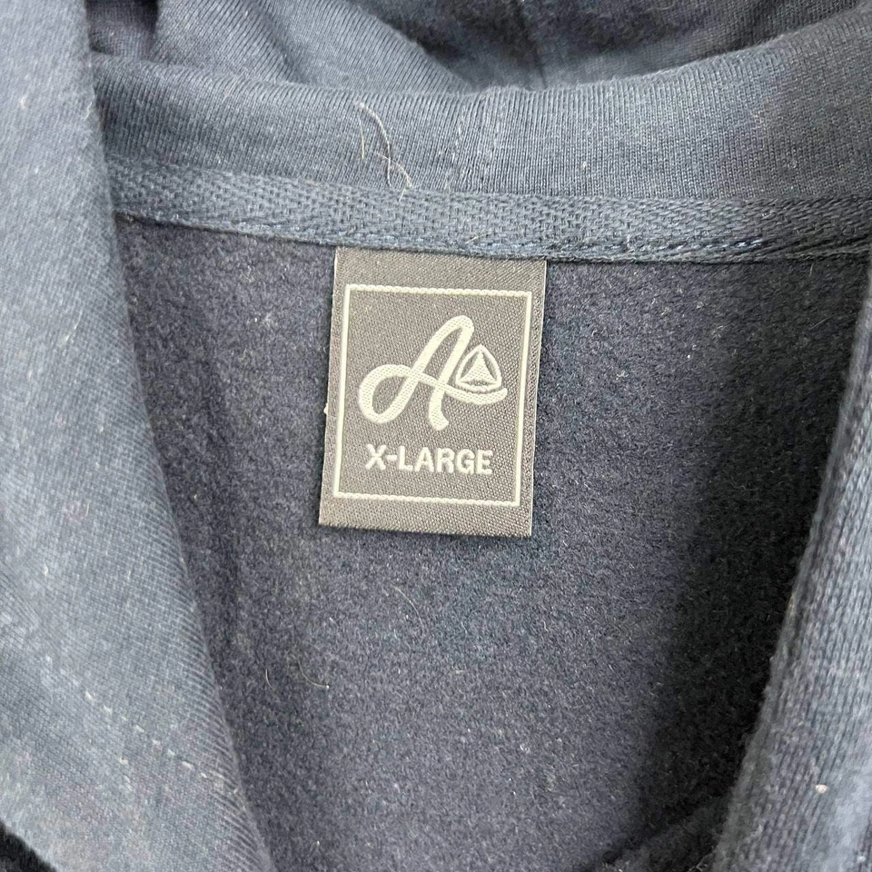 Active Ride Shop 连帽衫男式特大号黑色套衫长袖口袋 XL — 第 3/4 张图片