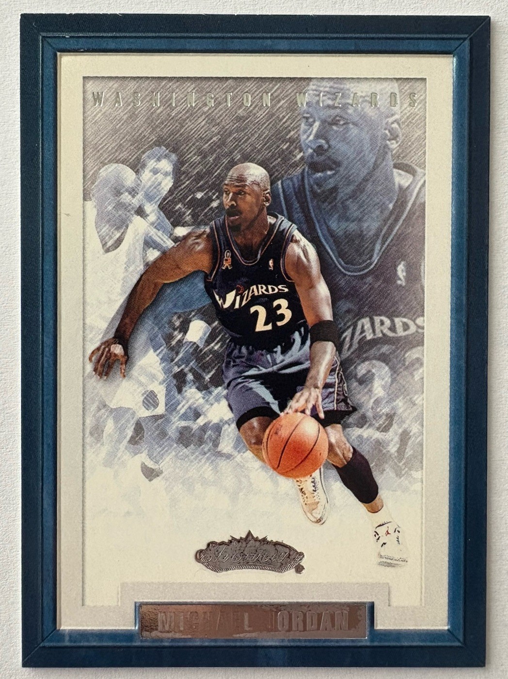 MICHAEL JORDAN 2002-03 FLEER SHOWCASE #1 ROW 3 Wizards