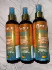 3 Mielle NEW Mango/Tulsi Botanical Blend Hair Nourishing Thermal Protectant