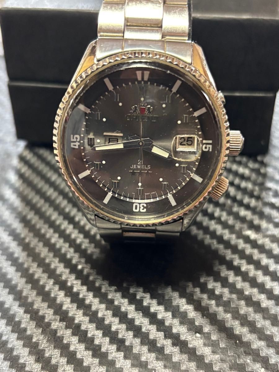 Orient King Master Black Automatic Watch, Used, 1… - image 1