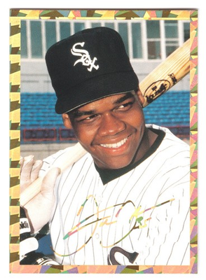 #ad #ad 1992 Sports Stars USA Frank Thomas Oddball Gold Foil Signature Promo 1 10000 $3.95