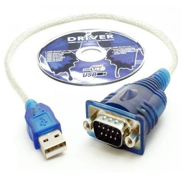 USB to RS232 Serial DB9 9 Pin COM Port Adapter Cable for Windows 7 10 uk seller. - Image 3 of 4