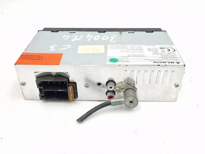 6564JW AUTORADIO per CITROEN C3 1A SERIE (02/02>12/05<) 1.1 BER. 5P/B/1124CC - Immagine 4 di 4