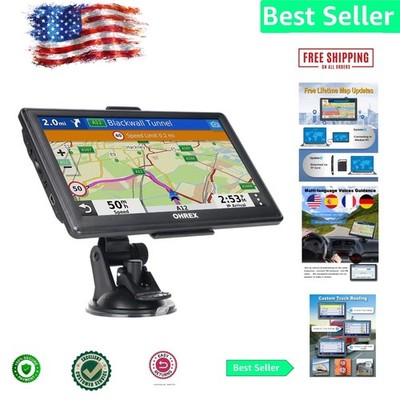 2026 Map Pre-Loaded N700 GPS for Cars and Trucks - Custom Routing & Alerts