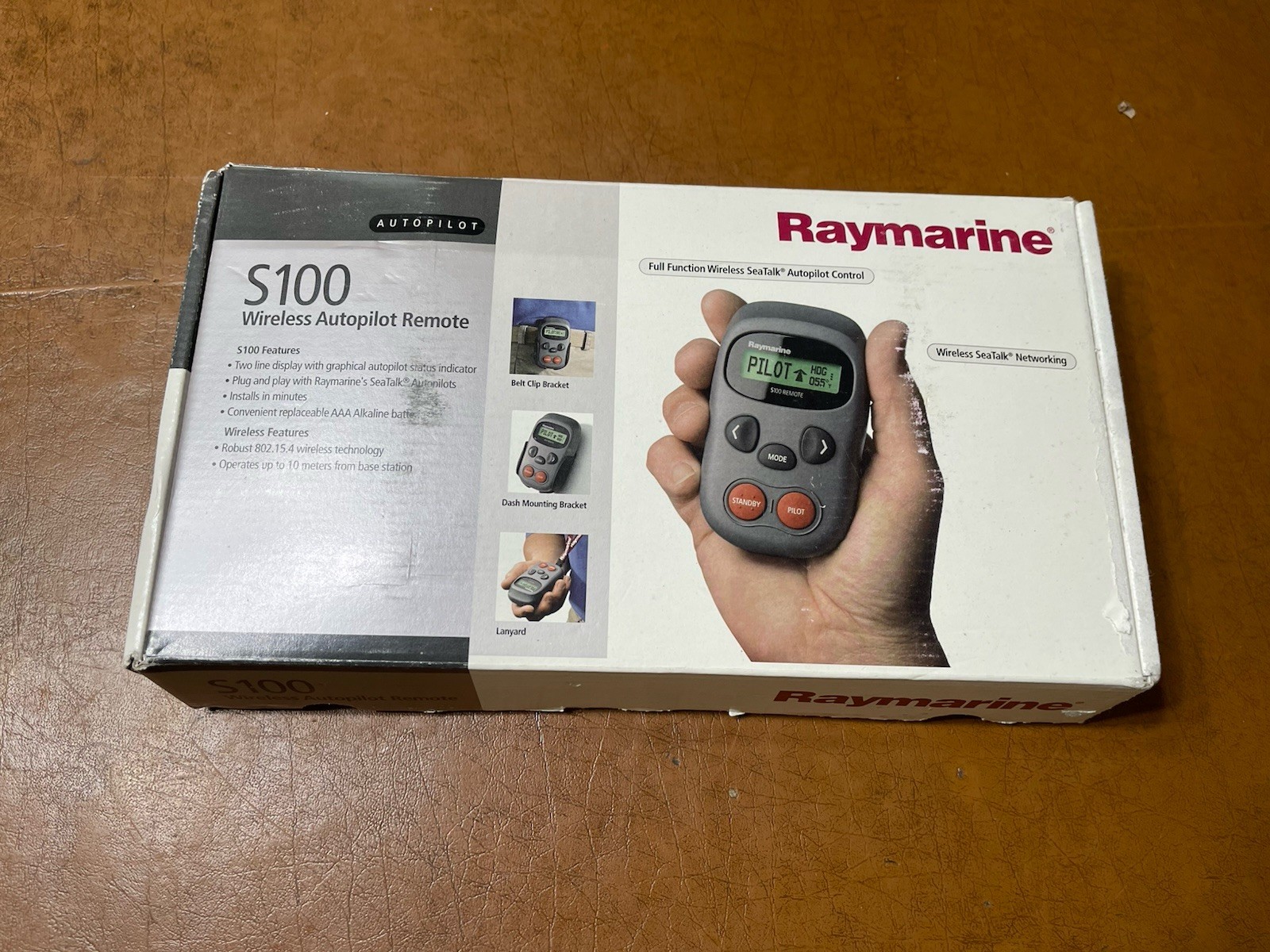Raymarine S100 Remote & Base Station  Wireless Autopilot Remote ✅ New Open Box