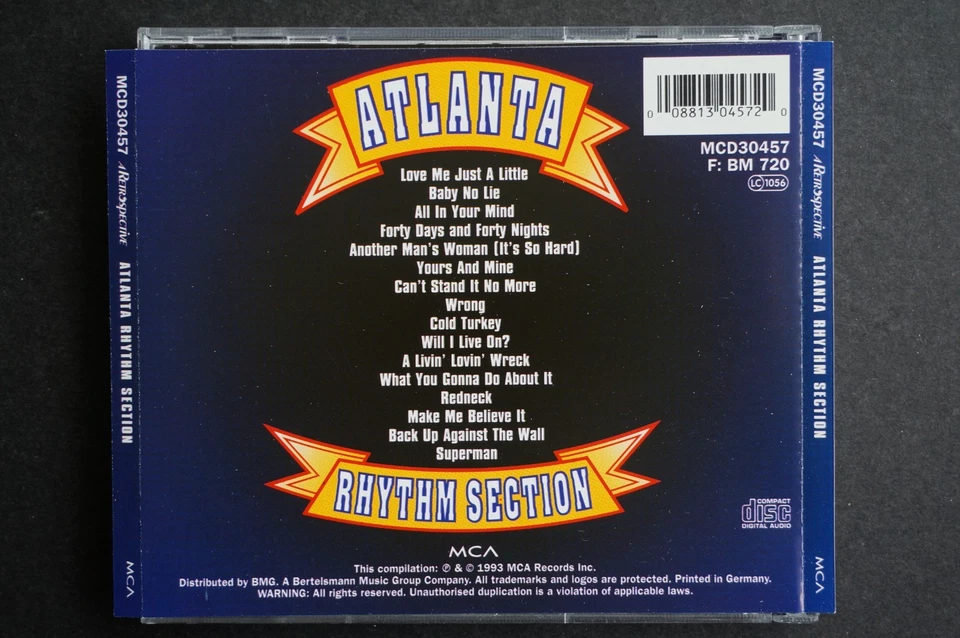 ATLANTA RHYTHM SECTION -A Retrospective CD Classic Rock/ Southern Rock  1993 USA - Bild 2 von 3
