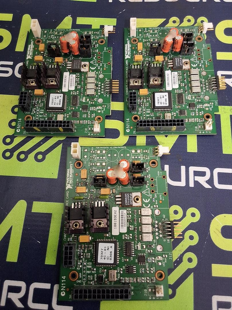 NATIONAL INSTRUMENTS 188195C-01 PXI CHASSIS FAN INTERFACE CARD 188193E02