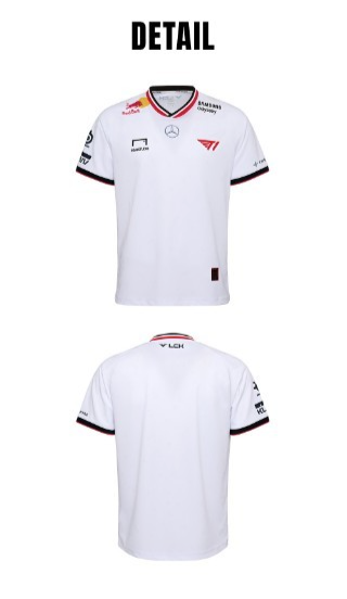 スポーツ選手 2025 T1 UNIFORM JERSEY - Doran M AUTHENTIC] T1 2025 2ND UNIFORM JERSEY FAKER DORAN ONER KERIA