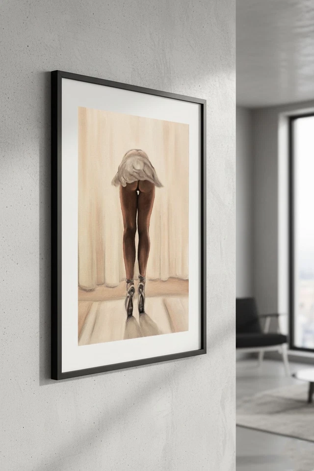 AKT Frauen Giclée Kunstdruck A3, handsigniert LE/100, Textur-Papier - Bild 4 von 4