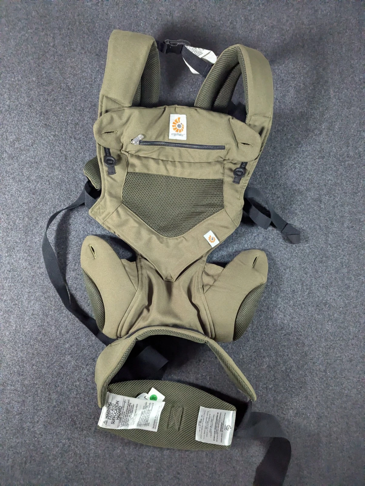 Ergobaby Four Position 360 Cool Air Green Baby Carrier