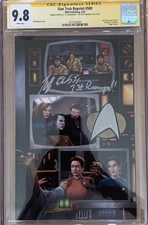 Star Trek #500 VIRGIN CGC SS 9.8 signed by Jeff Edwards 1st SKETCH REMARKED COPY