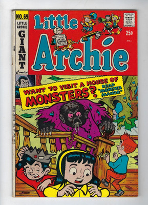 Little Archie # 69 Giant-Size Archie Comics Bronze Age (Jan 1972) VGFN