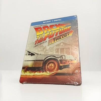 Back to the Future Trilogy Steel Book Blu-ray