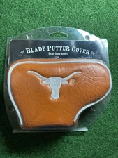 NEW Officially Licensed University of Texas Longhorns Golf Blade Putter Cover UT