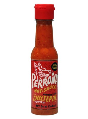 LA PERRONA HOT SAUCE ORIGINAL W/CHILTEPIN 5FL OZ **FREE SHIPPING*+
