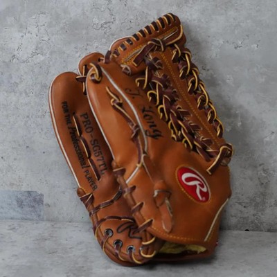 Rawlings Terrence Long Game Used Glove Brown Leather MLB 12.0 in Used Japan