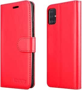 Für Samsung Galaxy A71 Handyhülle Leder Flip Stoßfest Wallet Book Cover