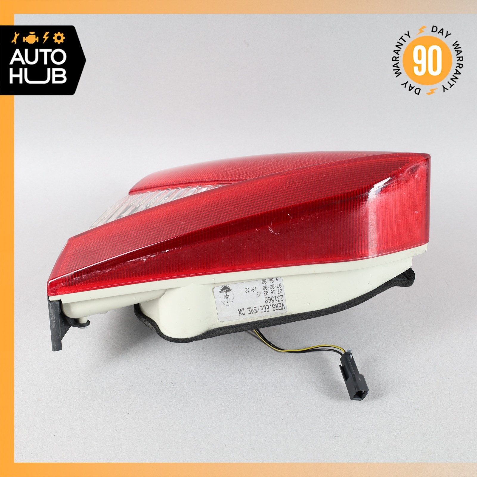 08-12 Maserati GranTurismo M145 Right Side Inner Tail Light Lamp OEM 34k