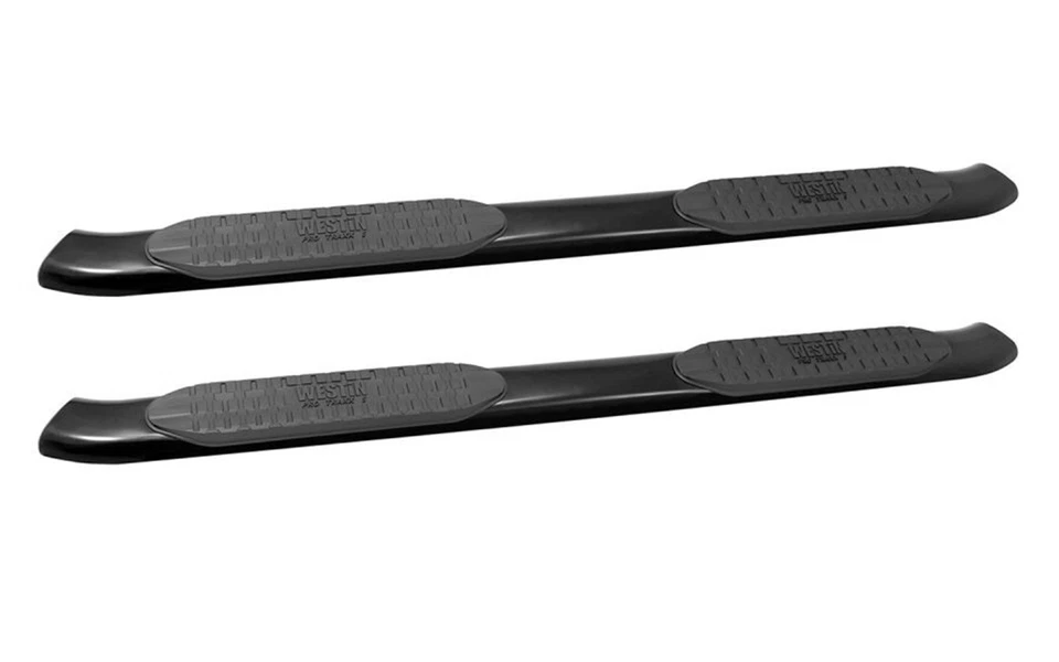 Westin Pro Traxx 5 Black Nerf Bars for Ford F-250 F-350 F-450 Super Duty Crew Foto 3 de 4