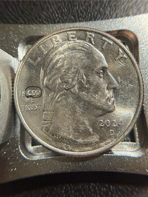 2024P Rare ERROR Reverend Dr. Pauli Murray Quarter reads  In COD We Trust 