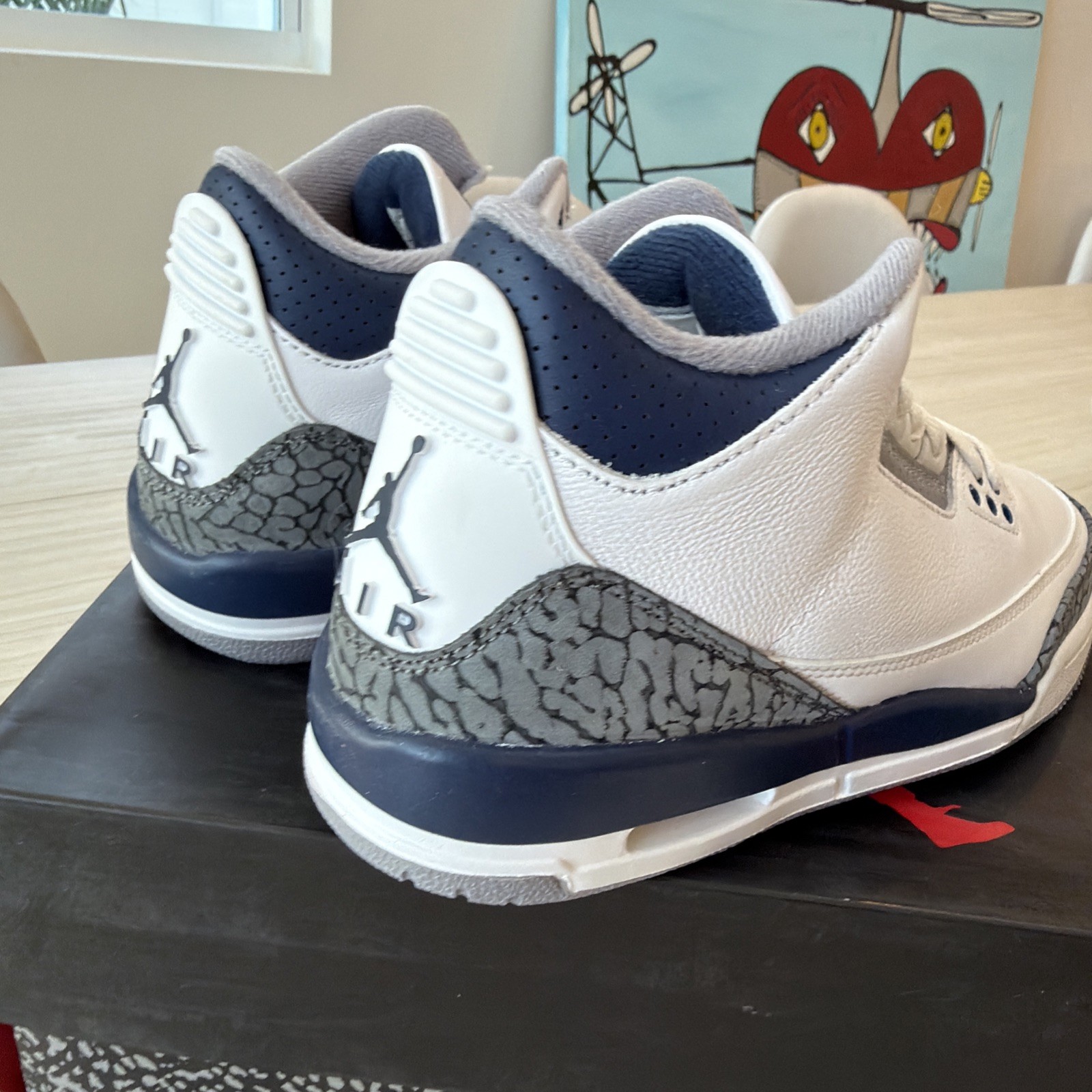 Jordan 3 Retro Midnight Navy GS - Size 5Y DM0967-140 thumbnail 12