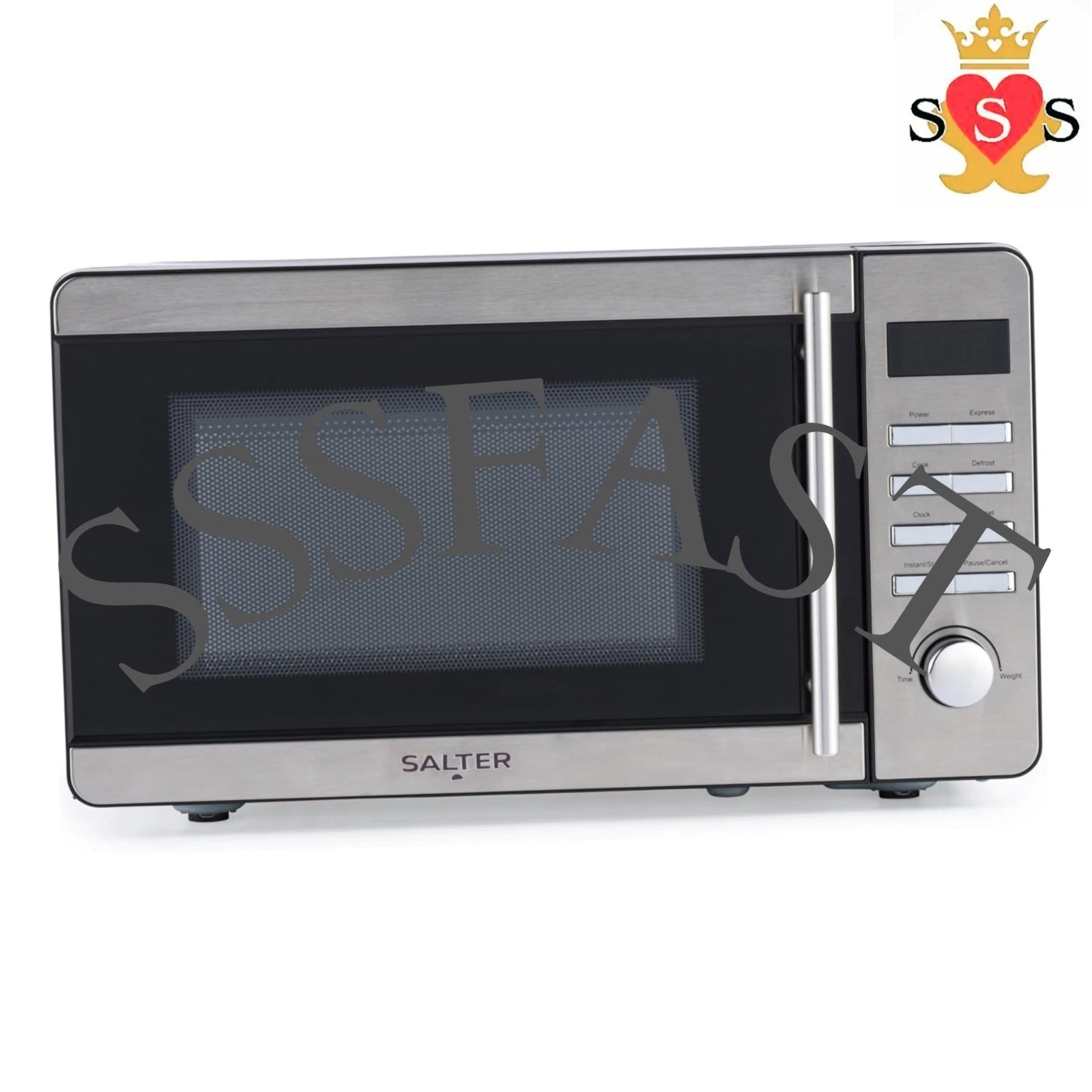20 Litre Digital Microwave – 60-Minute Timer, Defrost Function, 27cm 800W,EACH