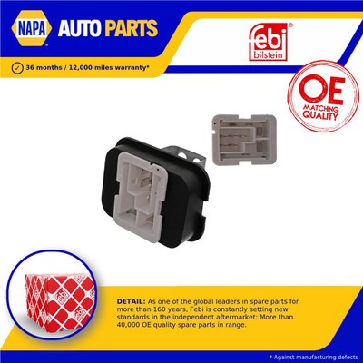 Heater / Blower Resistor fits VAUXHALL ASTRAVAN G 1.4 1.6 00 to 05 Regulator New