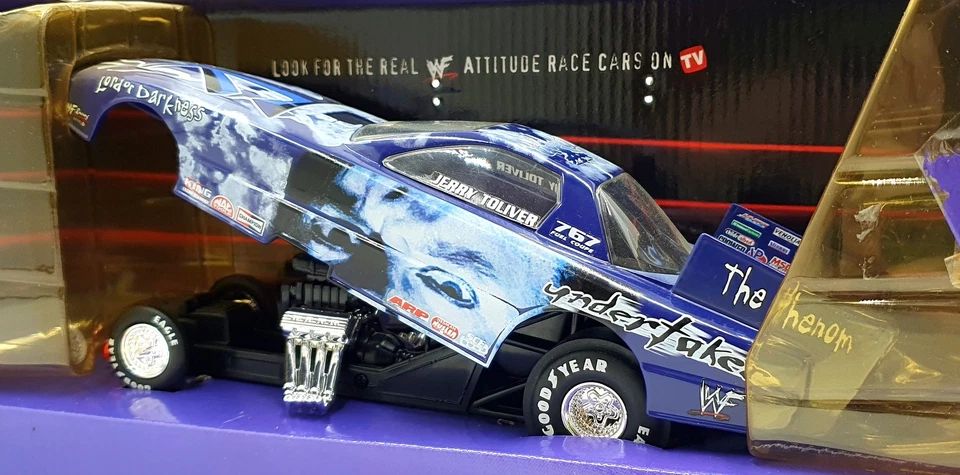 Road Champs 1/43 Scale 85700 - WWF Attitude Racing Lord Of Darkness - Toliver - Image 2 of 4
