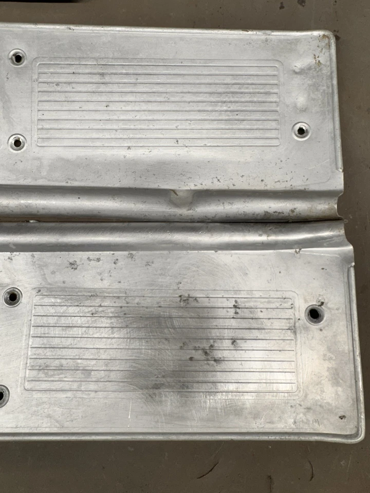 1961-1962 Ford Galaxie 4 Door Carpet Trim Sill Plate Moldings Mercury Park Lane - Image 2 of 4