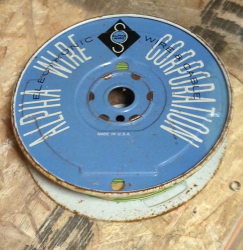 Vtg Alpha Wire 1000 Ft Spool