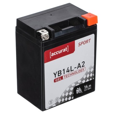 Motorradbatterie YB14L-A2 Gel 12V 14Ah Motorrad Batterie Akku EB14L-BS BB14L-BS