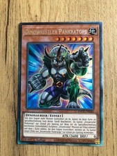 Dinowrestler Pankratops ANGU-DE046 Collectors Rare Yugioh Karte Holo deutsch