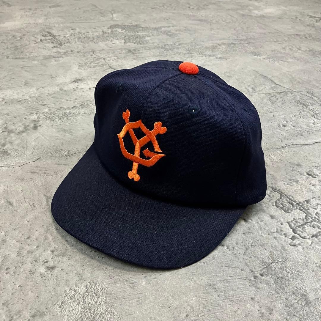 80s 90s Yomiuri Giants Giant BasebCap Cross Cap Black | eBay
