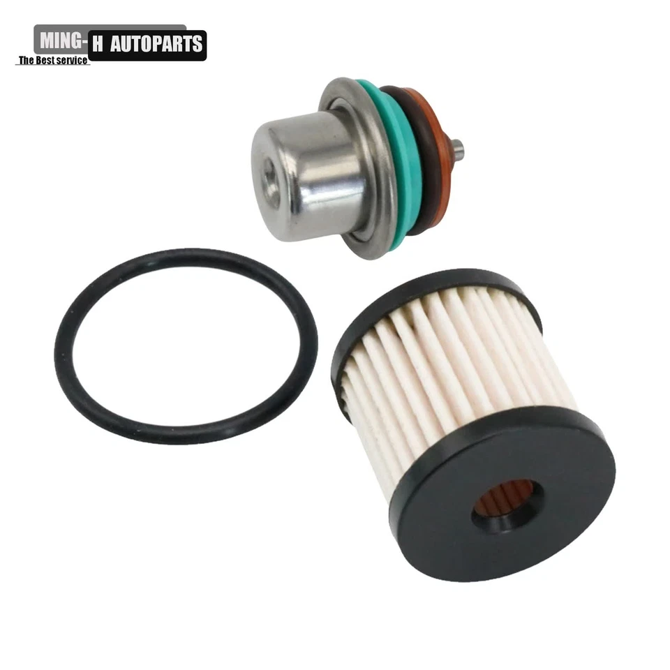 Regulador de presión de combustible + kit de filtro para Harley Davidson FLD/FLHR/FXD/FXDWG EE. UU. Foto 4 de 4