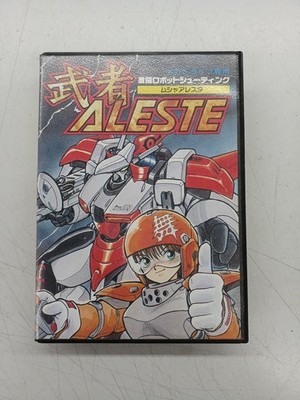 Musha Aleste Mega Drive Video Game Software with Box s0500M