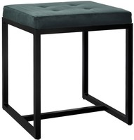 Sitzhocker Barci B Samt GrüN