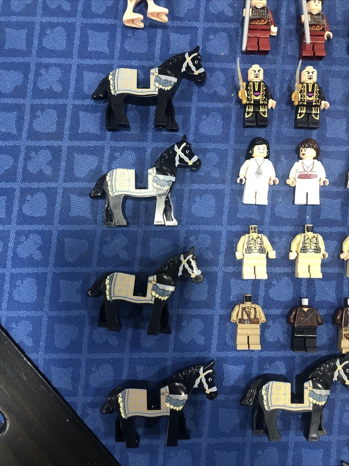 HUGE LEGO MINIFIGURE INDIANA JONES PRINCE OF PERSIA LOT RARE RETIRED CAMEL HORSE - Image 3 of 4