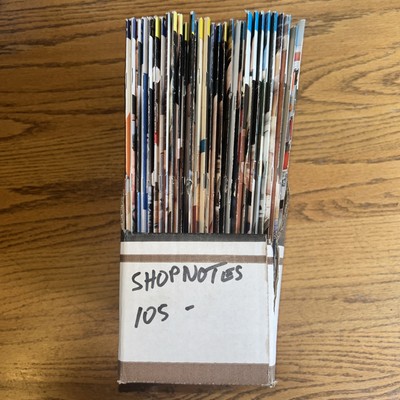 ShopNotes Vol 18 Issue 105 - Vol 22 Issue 132 Woodworking Projects Tips 30 Total