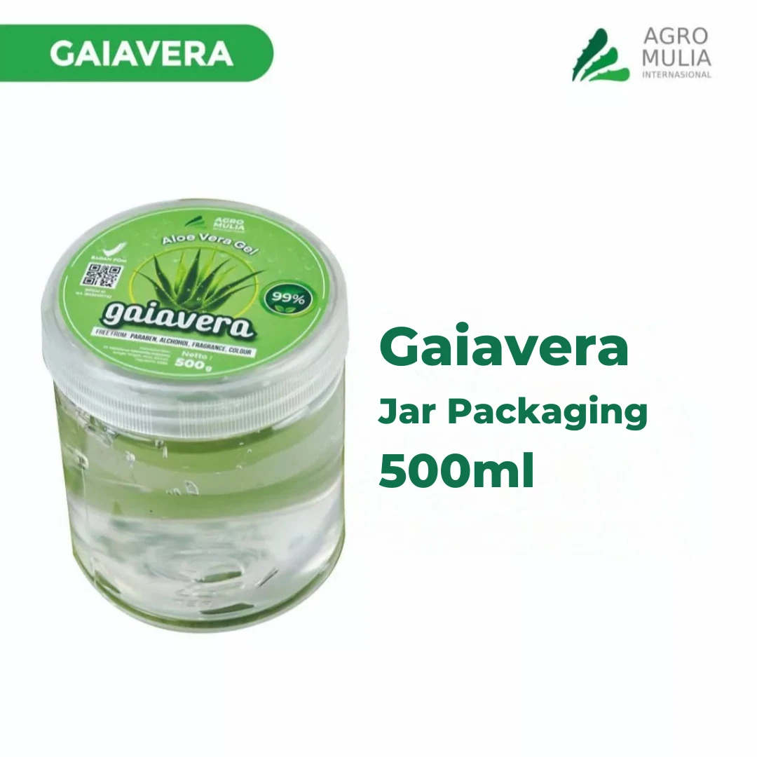 GAIAVERA Organic Aloe Vera Gel for Face & Hair Hydrating Moisturizer 200g/ 500g