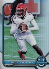 TOPPS BOWMAN UNIVERSITY - MALIK CUNNINGHAM REFRCATOR
