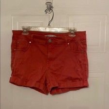 Womens Red Shorts