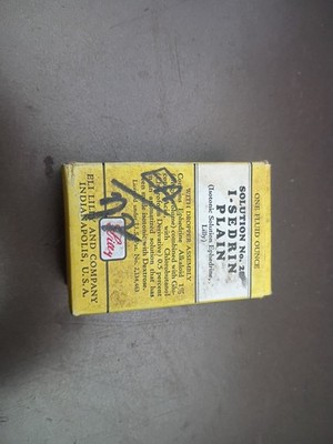 Old Solution No 28 Eye Droper In Original Box