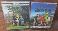 Shrek 3 4 4K Steelbooks-EU IMPORT-NEW-w/PROTECTIVE SLEEVES- Free Box Shipping