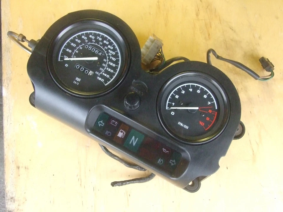 BMW R1150 RT Dash Clocks speedo tacho rev counter idiot lights MPH - Image 4 of 4