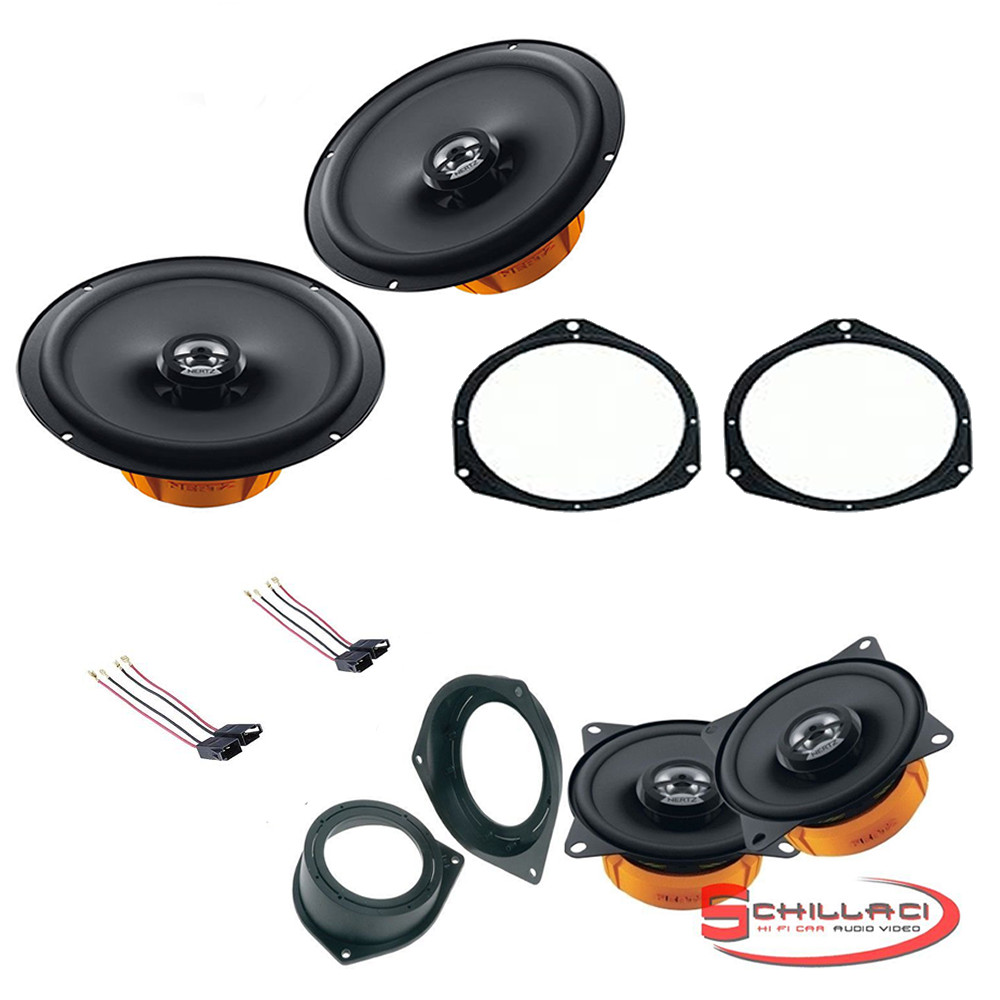 Offerta Kit Casse Hertz Fiat Punto Evo: 4 Altoparlanti DCX 165.3 100.3