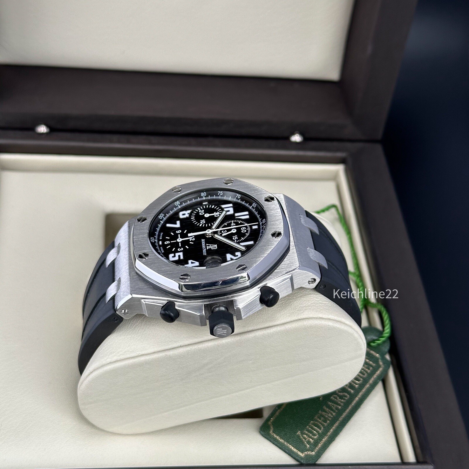 Audemars Piguet Royal Oak Offshore Discontinued Black Themes AP 26020ST