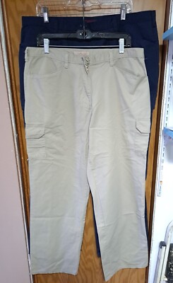 Women's Cintas 389 Cathy Fit Cargo Pants/Khaki and Navy