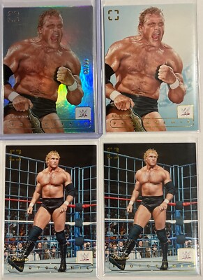 2024 Panini Photogenic WWE Sid Vicious Silver /99 + Base + Pyscho Sid Base (2)
