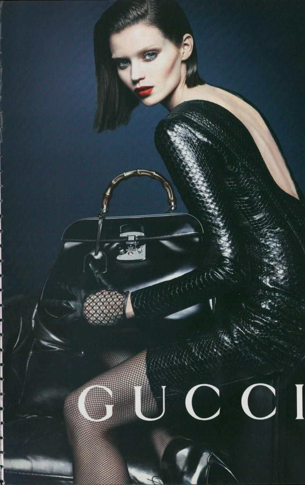 Sacs GUCCI Magazine Impression Publicité Publicité Sac à Main Mode Accessoires 2013