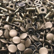 Rapid Rivets Small Antique Brass 100 Pack 1271-15 by Stecksstore